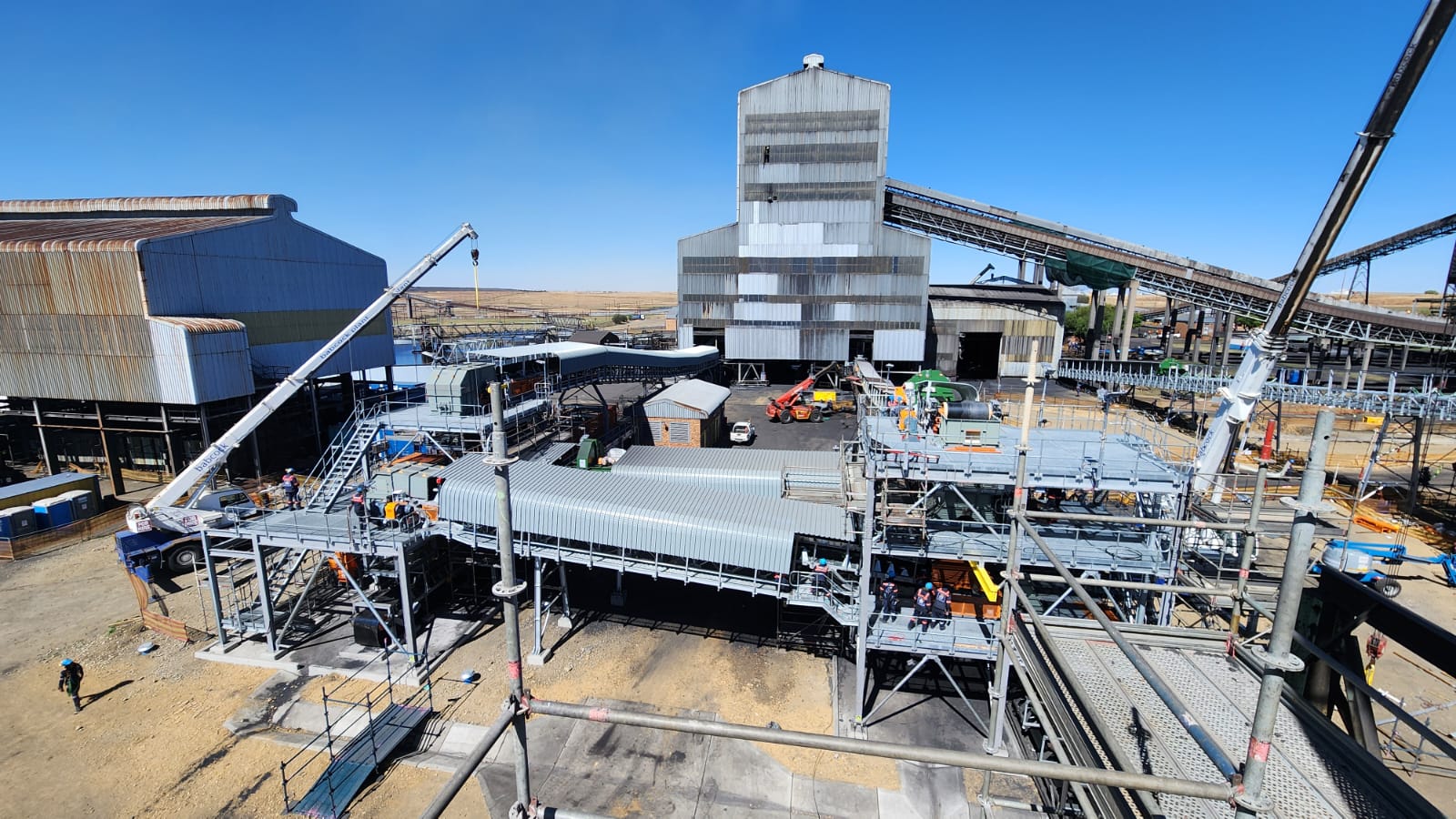 Twistdraai project site construction
